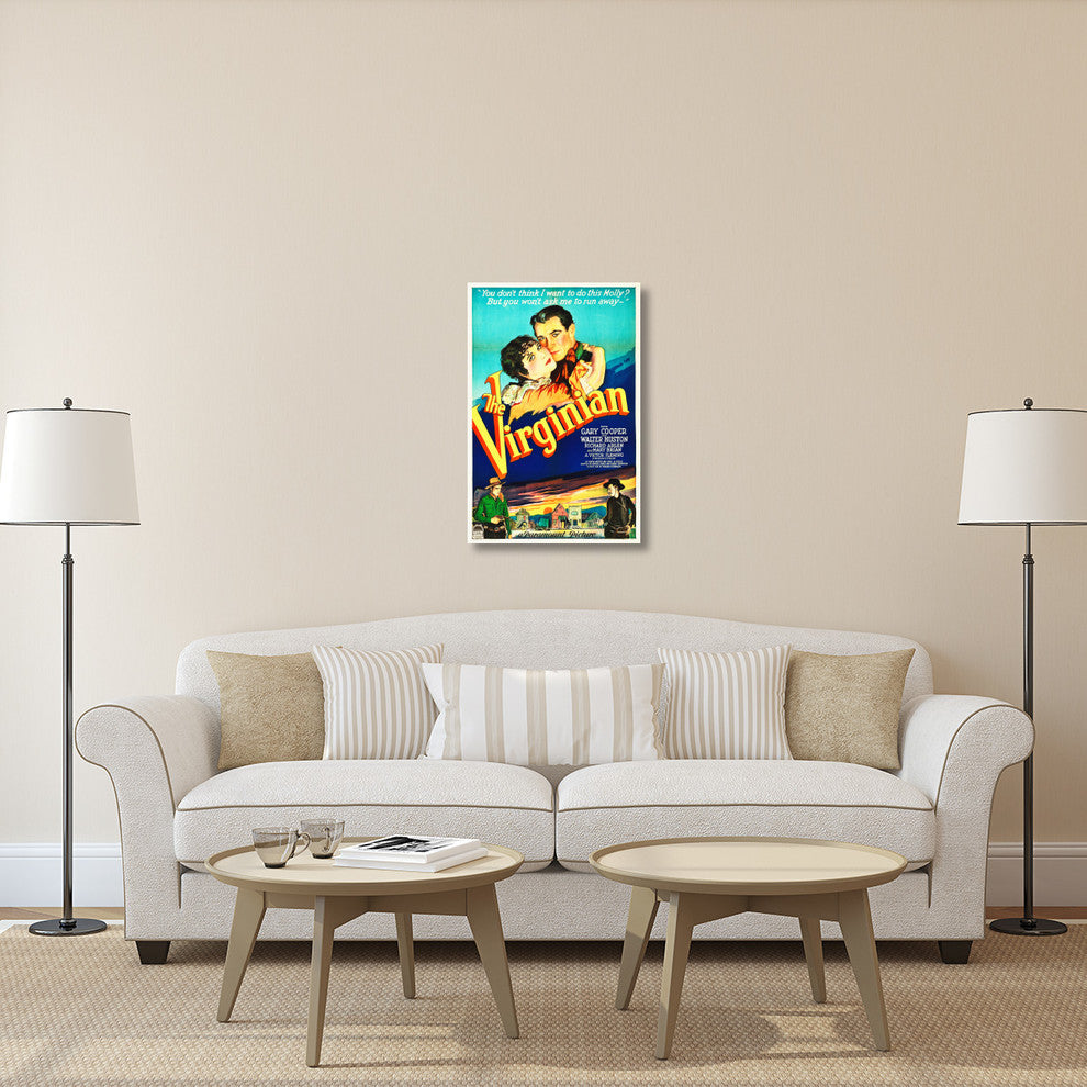 "The Virginian" Stretched Canvas Giclee by Hollywood Photo Archive, 24x36"