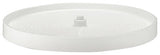 Polymer Full Circle 1-Shelf Lazy Susan for Corner Base Cabinet, White, 24"W