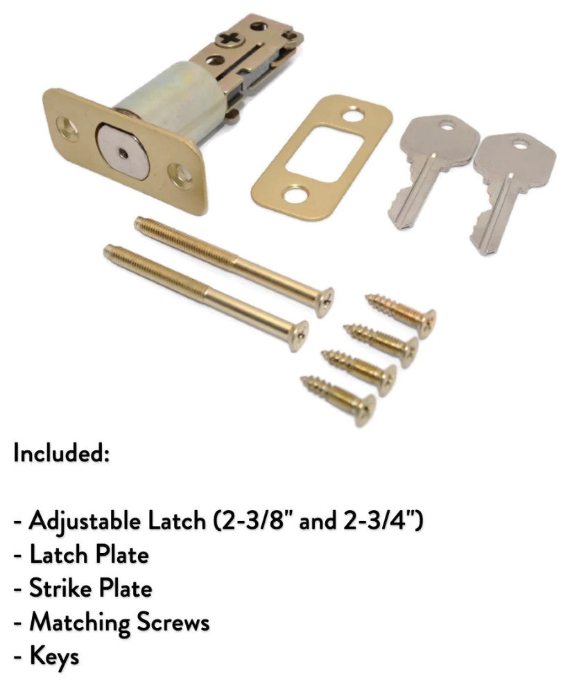 Designers Impressions Satin Brass Single Cylinder Deadbolt