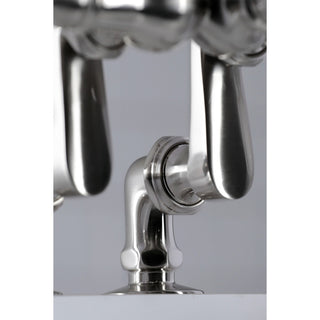 CC6017T8 Clawfoot Tub Faucet With Hand Shower, Brushed Nickel