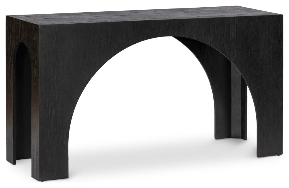 Arch Console Table, Black