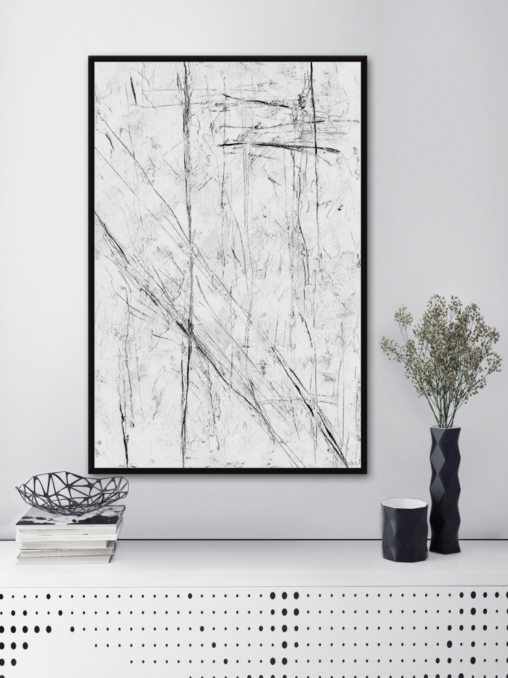 "Irresistible Desire" Floater Framed Painting Print on Canvas