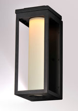 Maxim 55904 Salon 15" LED Wall Sconce - Black / Metal Shade