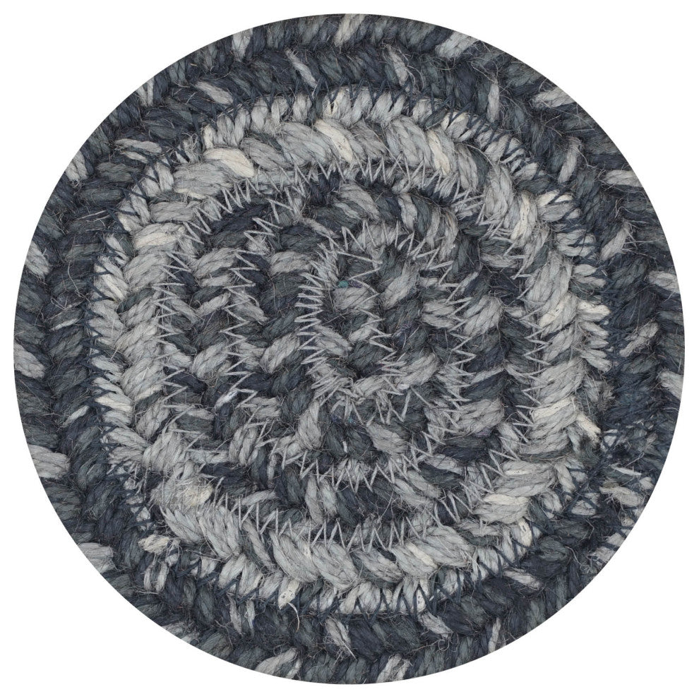 Homespice Decor - 4" Coaster Round Flint Hill Jute Braided Accessories