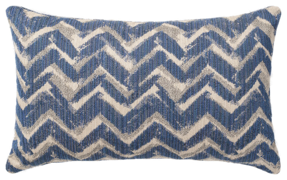Linum Home Textiles Mirana Decorative Pillow Cover, Navy, Lumbar
