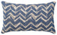 Linum Home Textiles Mirana Decorative Pillow Cover, Navy, Lumbar