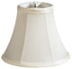 4" Ivory Slanted Silk Set of 6 Chandelier Pongee Shantung Lampshades