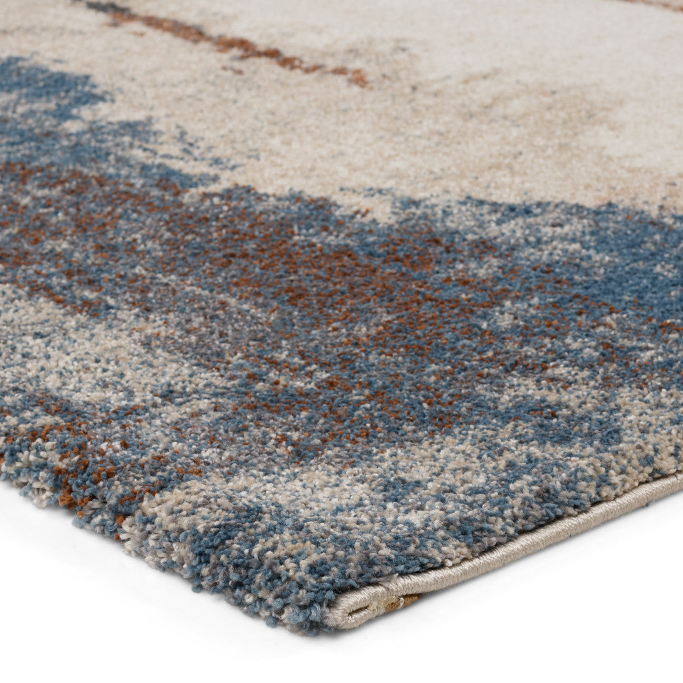 Jaipur Living Sobia Abstract Tan/ Blue Area Rug 9'3"X13'