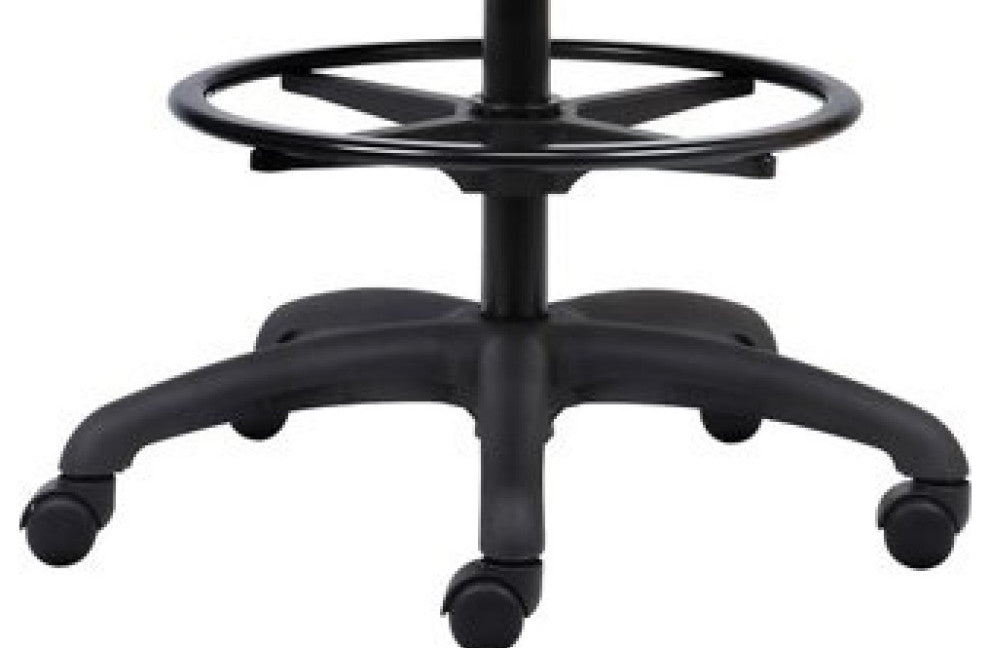 Contemporary Swiveling Office Chair, Padded Polyester Seat With Breathable Back
