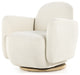 Enya Swivel Chair, Gibson White