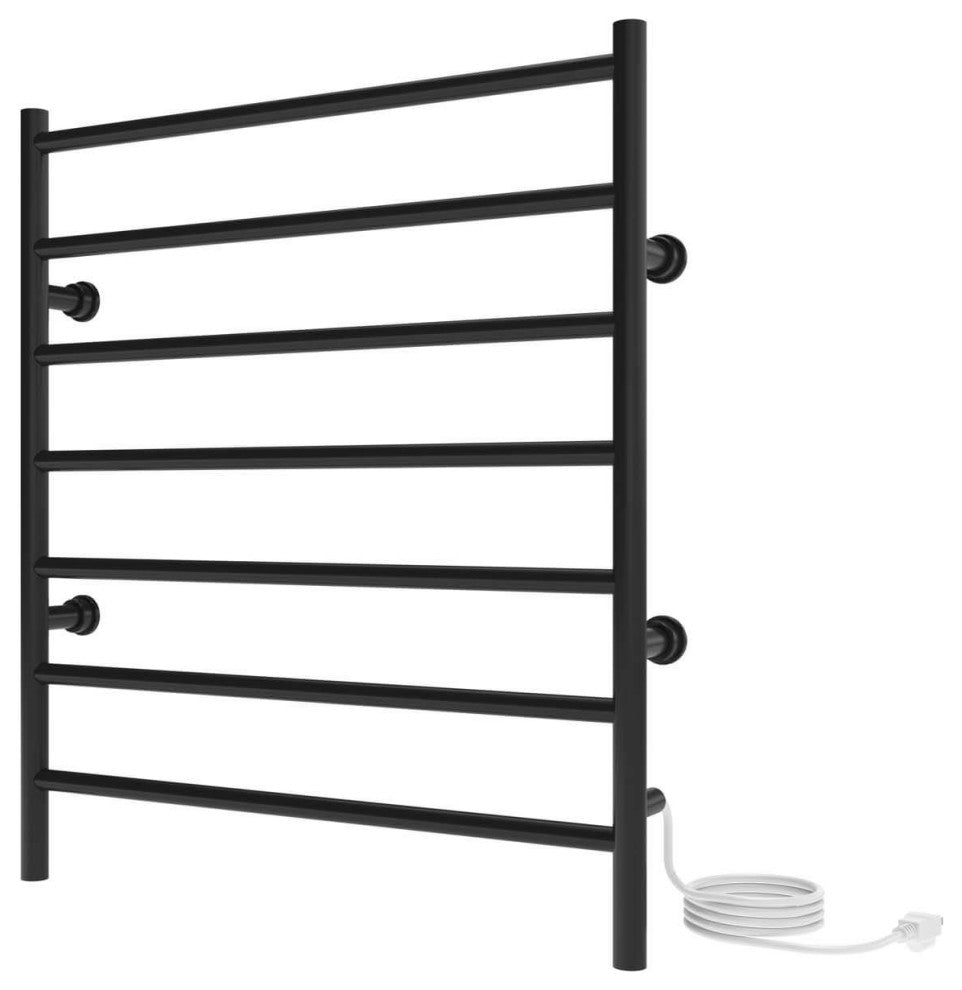 ICO Bath Linear Plug-In Electric Towel Warmer - Round Bar