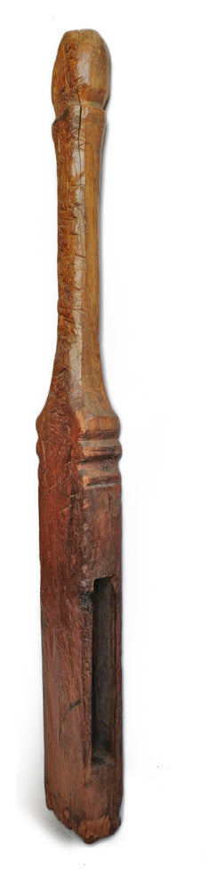 Consigned Thailand Loom Paddle Post