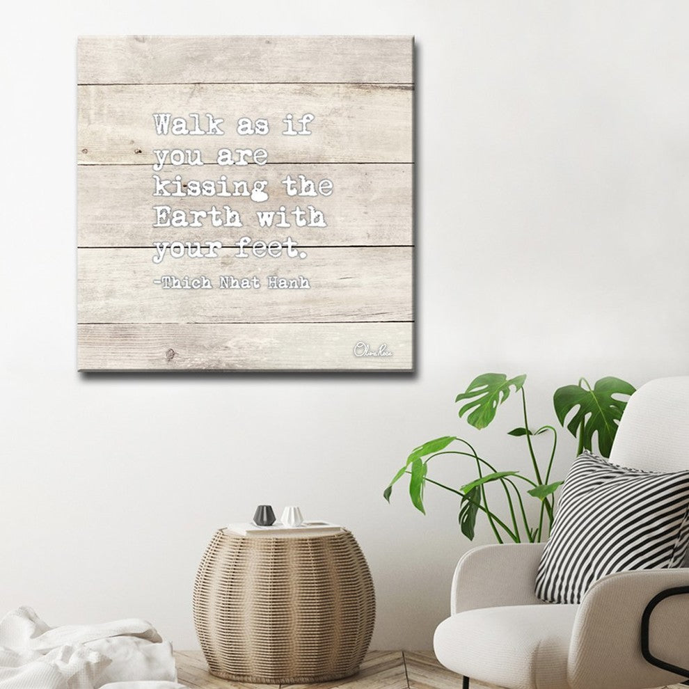 Walk' Inspirational Canvas Art by Olivia Rose