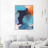 "Thinking about it" Framed Canvas by Giant Art 30"x40"
