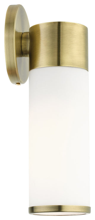 Antique Brass Contemporary, Minimal, Urban, Clean Single Sconce