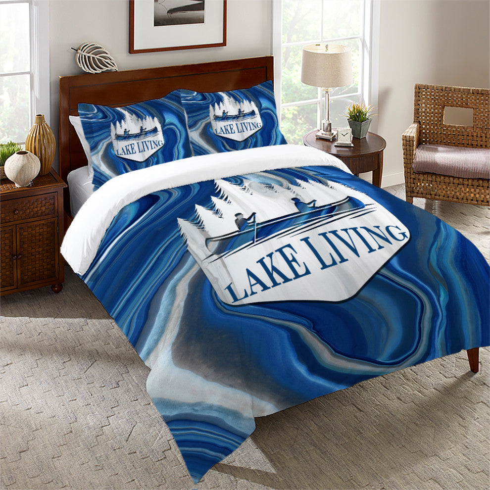 Lake Living Queen Comforter