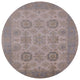 Ahgly Company Indoor Round Mid-Century Modern Area Rugs, 4' Round