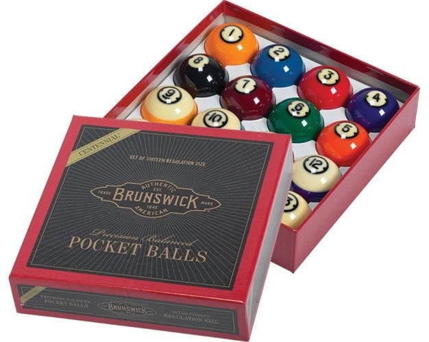 Brunswick Centennial Pool Ball Set
