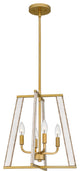 Quoizel MAL2816LG 4-Light Pendant, Mayline