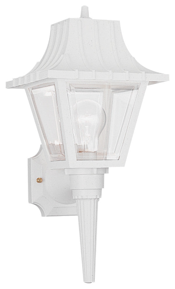 Generation Lighting Lighting 1-Light Outdoor Lantern, White