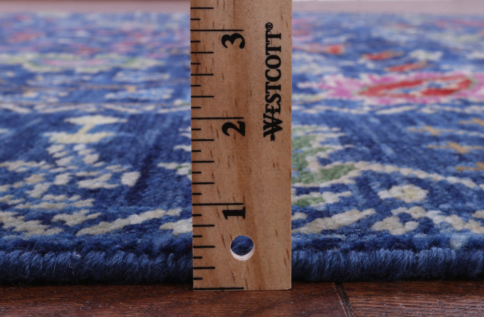 Hand Knotted Turkish Oushak Rug 6' 2" X 8' 9" - Q15942