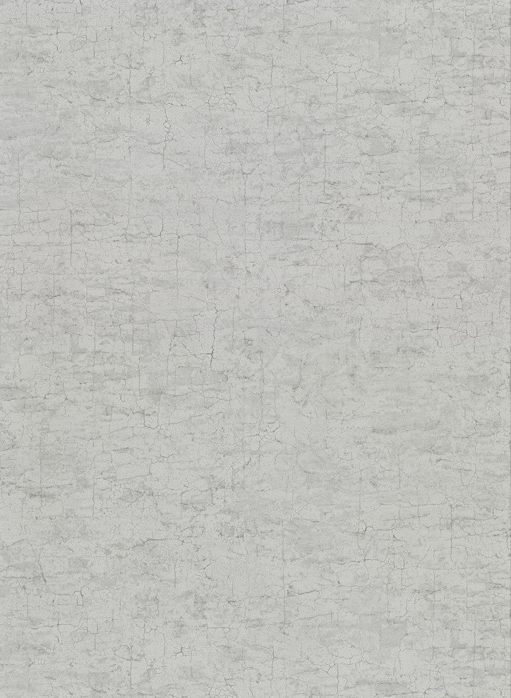 Pembroke Gray Faux Plaster Wallpaper Bolt