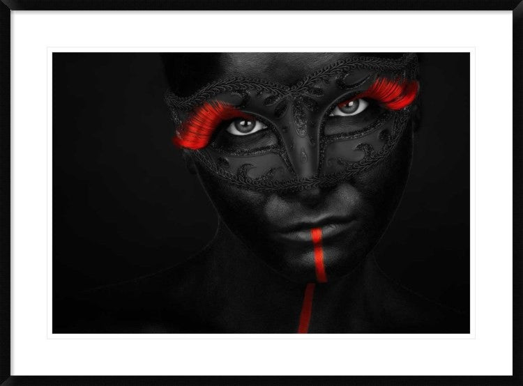 "Dark Passion" Framed Digital Print by Petko Petkov, 38"x28"