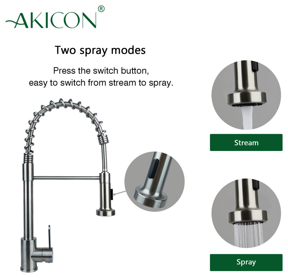 32"Undermount Kitchen Sink and Faucet  Drain AssemblyandStrainer, Bottom Grid