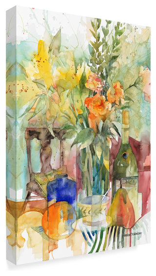 Annelein Beukenkamp 'Blue Bottle' Canvas Art