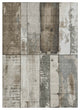 Machine Washable Indoor/Outdoor Chantille ACN1877 Taupe 3' x 5' Rug