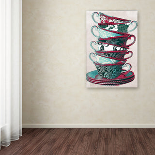 Color Bakery 'Afternoon Tea II' Canvas Art, 12"x19"
