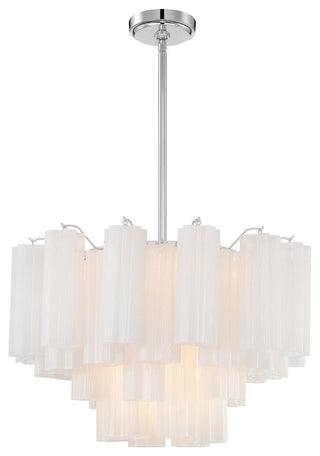 CRYSTORAMA Addis 9 Light Polished Chrome Chandelier