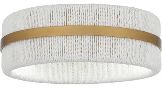 Quoizel Flush Mount 2-Light Flush Mount, Brushed Gold