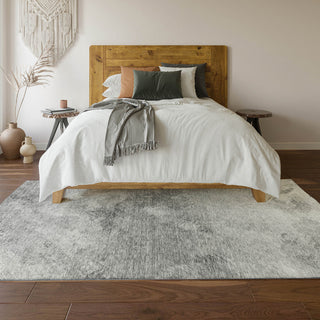 Premium Machine Washable Mayfield AMF590 Silver 8' x 10' Rug