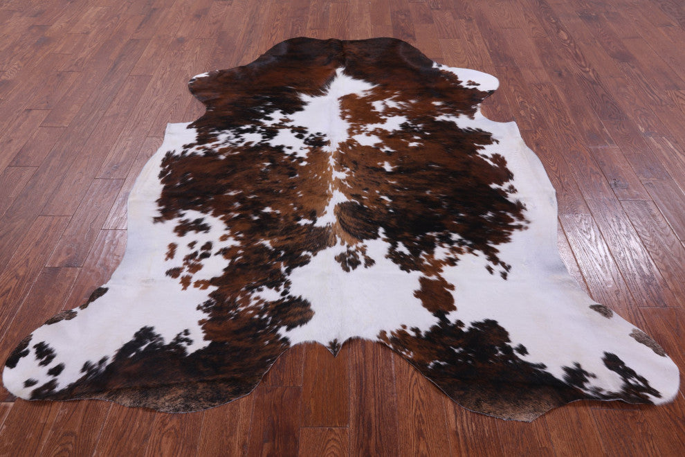 Organic Natural Hair-On Cowhide Area Rug 7' 4" X 6' 3" C1475