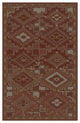 Tuscany Zaynab Area Rug, Red, 2'6"x8'