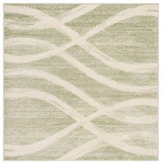 Safavieh Adirondack Adr125X Striped Rug, Sage/Cream, 2'6"x10'0" Runner
