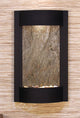 Serene Waters by Adagio Water Features, Green Featherstone, Textured Black