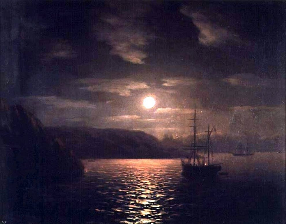 Ivan Constantinovich Aivazovsky On the Black Sea Wall Decal