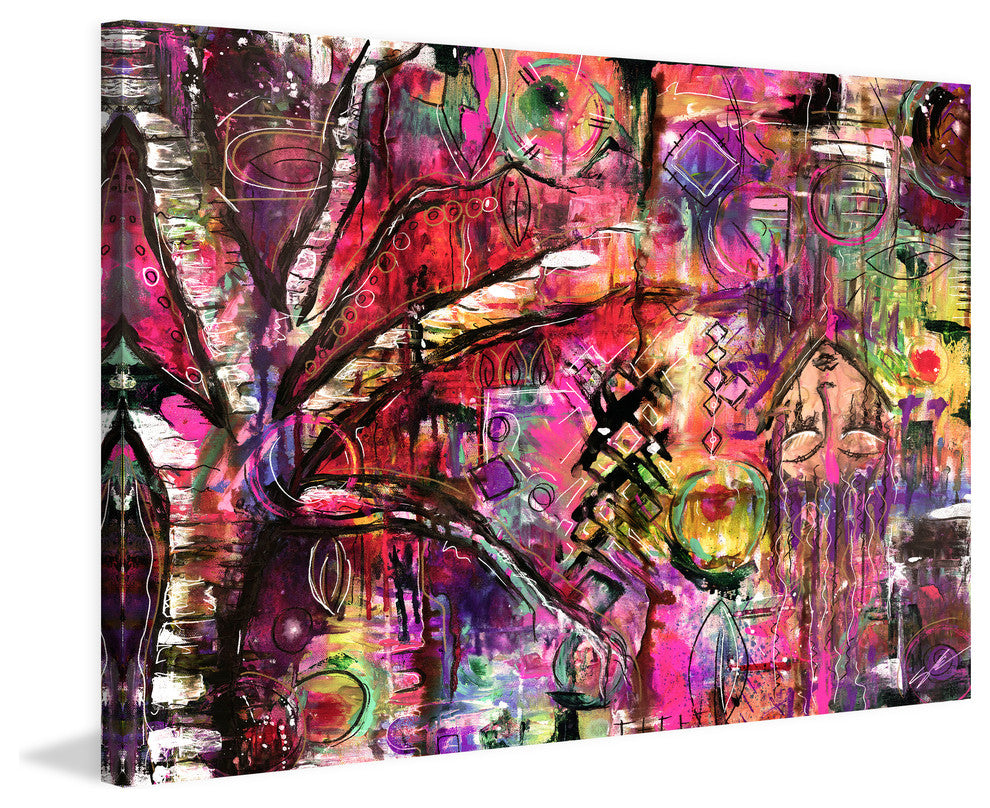 Marmont Hill, "Abstract Surrealism" by Sloane Kady on Wrapped Canvas, 45x30