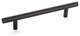 Cosmas 305-128ORB Oil Rubbed Bronze 5"� CTC (128mm) Euro Bar Pull [25-PACK]