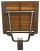 Plantation Teak ADA Wall Mounted Shower Bench, 36"x16"