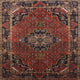 Ahgly Company Indoor Square Traditional Area Rugs, 6' Square