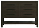 Home Living 48" Single Bathroom Vanity, Mocha Brown
