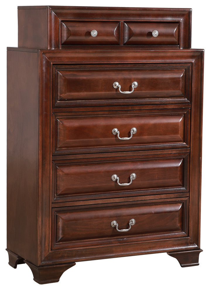 White-background full-side view of the dresser.