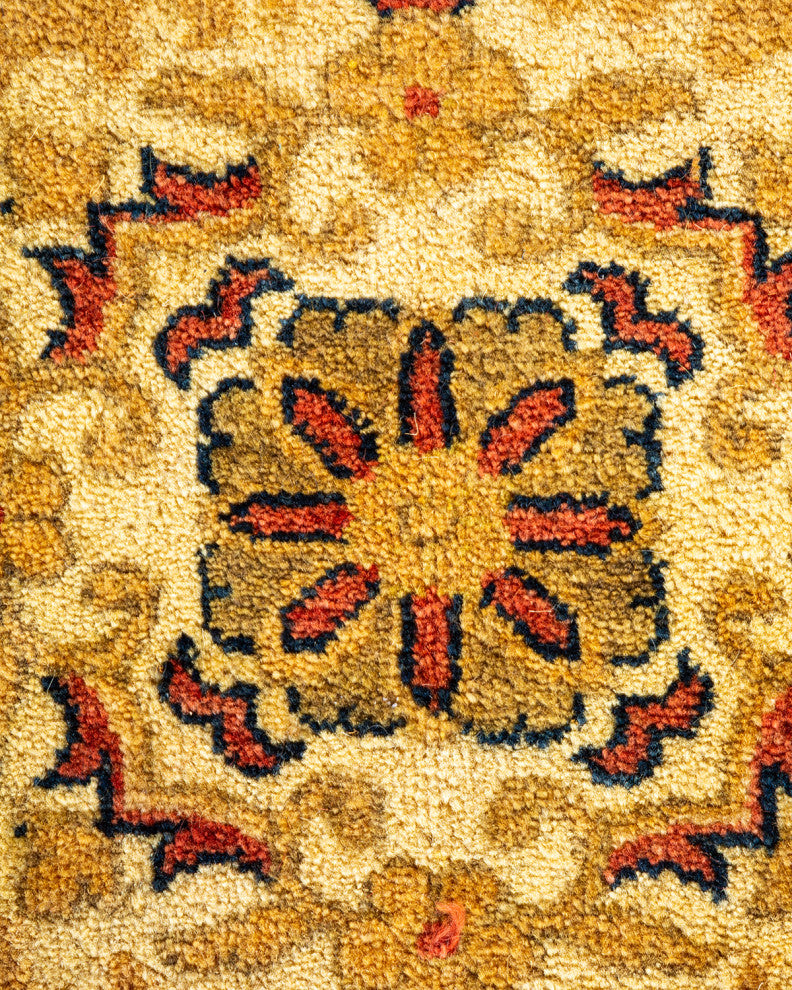Mogul, One-of-a-Kind Hand-Knotted Area Rug Orange, 8' 4" x 10' 1"