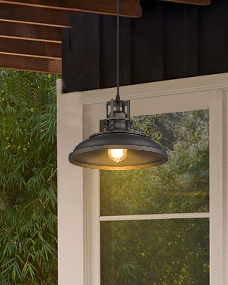 Farmhouse Pendant Lights for Kitchen Island Barn Black Pendant Light