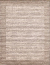 Contemporary Desdemona 10'x13' Rectangle Tan Area Rug