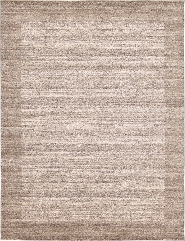 Contemporary Desdemona 10'x13' Rectangle Tan Area Rug