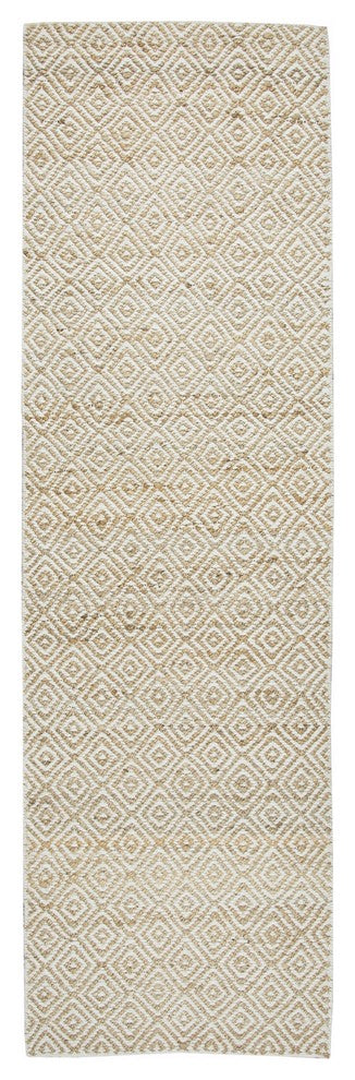 Rizzy Home Ellington EG9034 Natural Pattern Area Rug, Rectangular 8'x10'